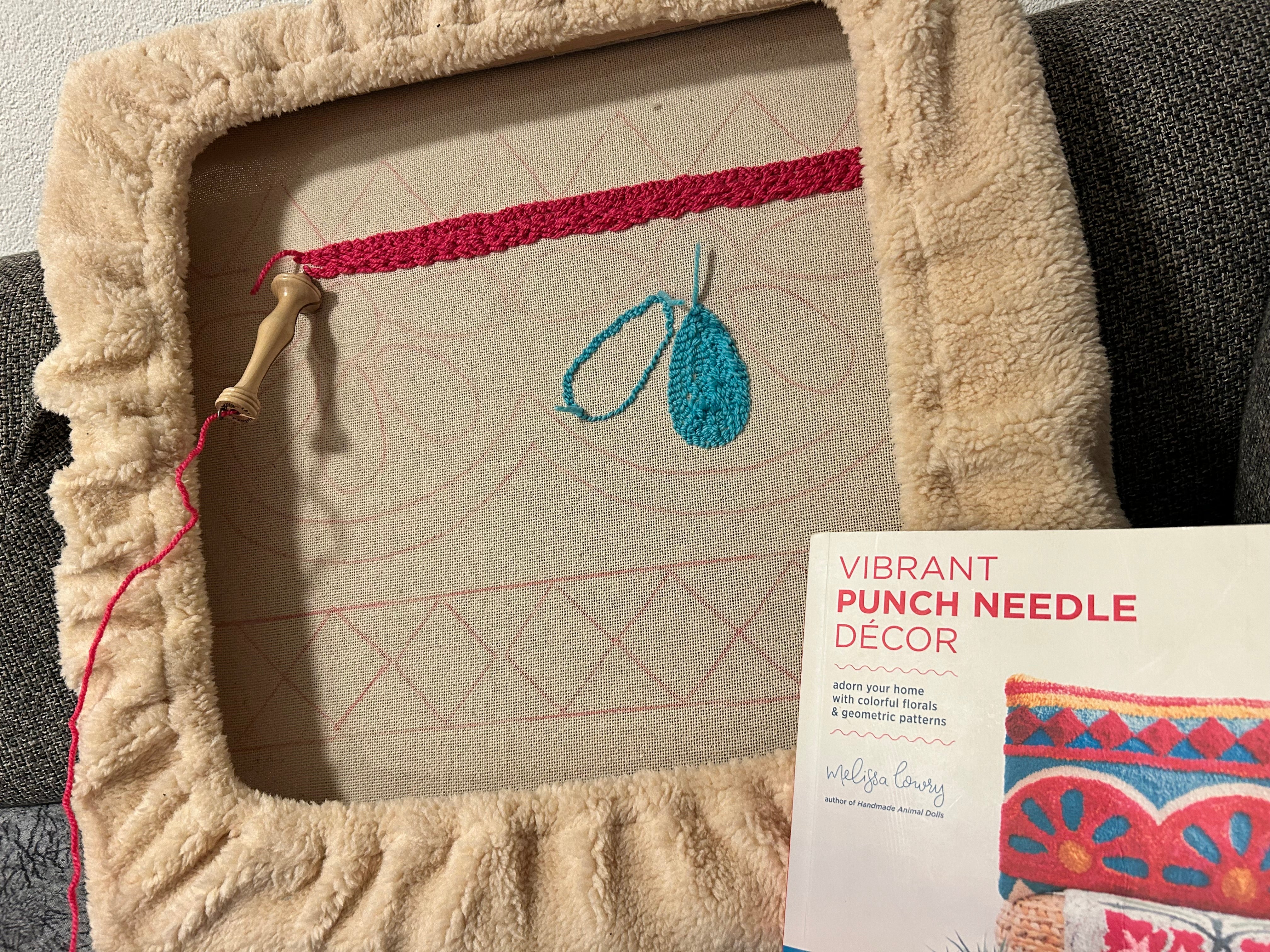 Punch needle boek