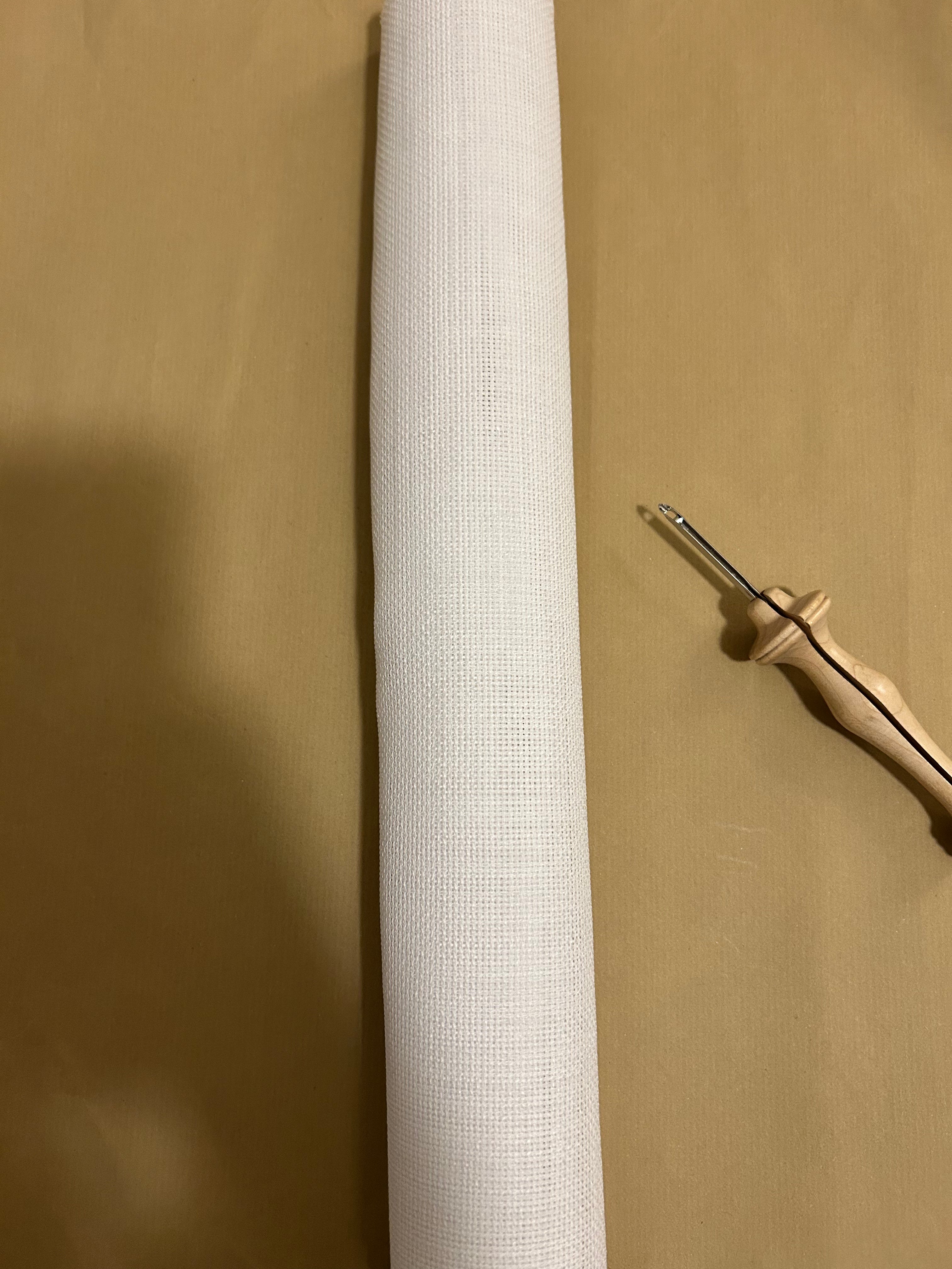 Stevige punch needle stof